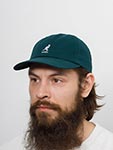Бейсболка KANGOL арт. K5165HT Washed Baseball (темно-зеленый)